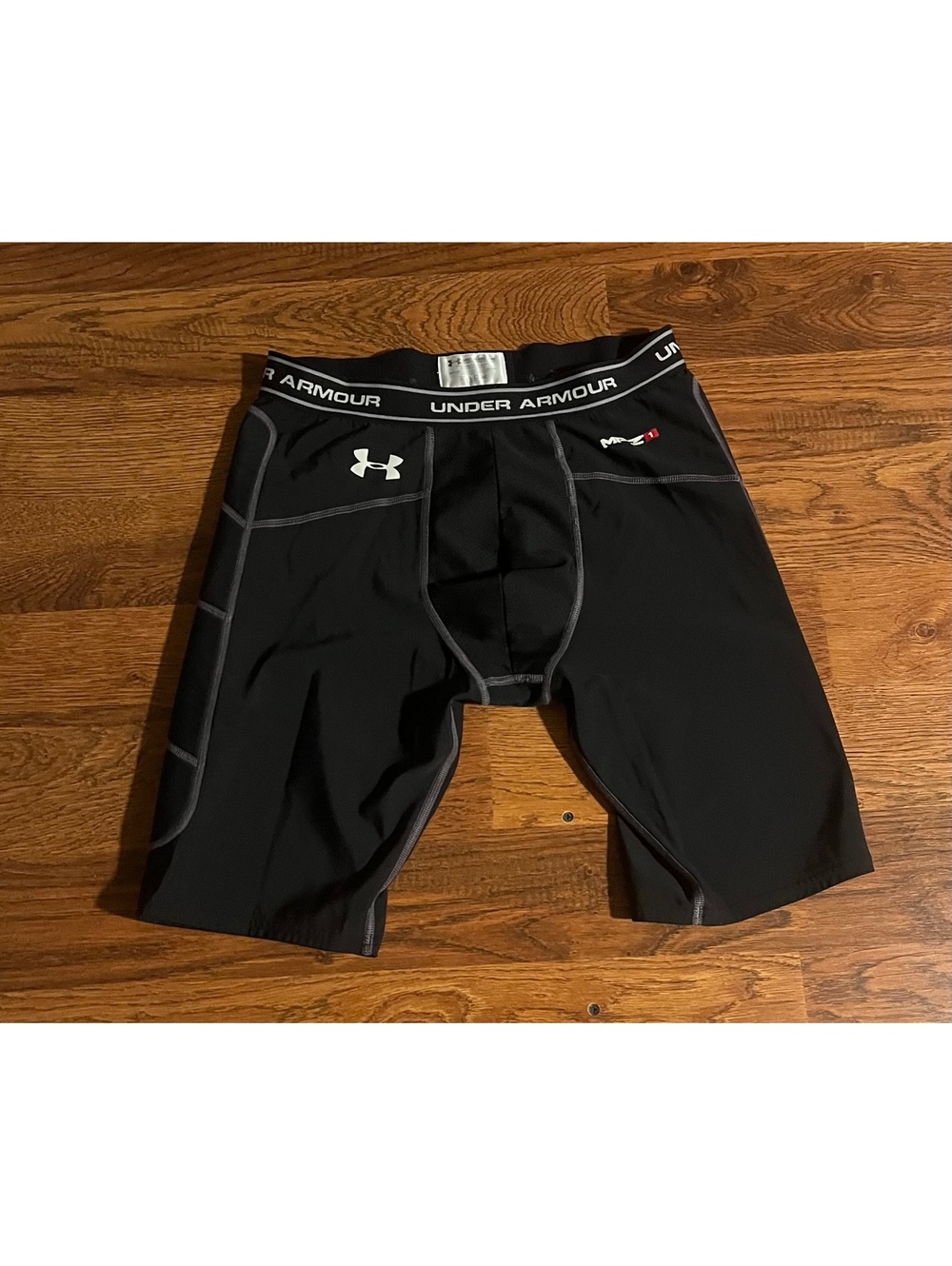 Under Armour Men's Black Compression Shorts HeatGear